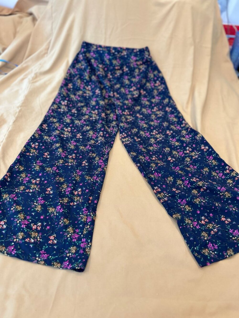 Flowy Floral Pants